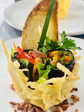 Old Drift Lodge: Kunst aus der Küche