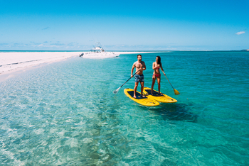 Santorini Mozambique: Stand-up-Paddling