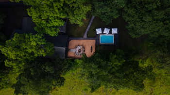 Sungani Lodge Sungani Lodge: Pool und Boma