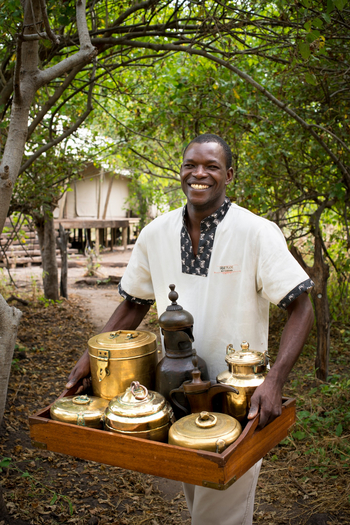 The Dhow Suite at Zarafa: Kueche