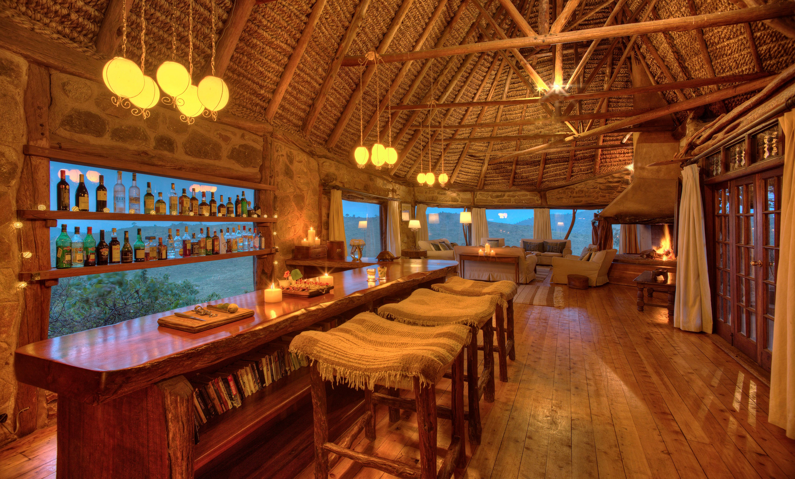 Borana Lodge Borana Lodge: Bar neben Loungebereich
