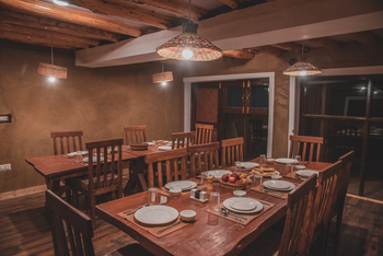 Drenmo Lodge Drenmo Lodge: Esstisch