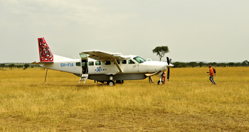 Grumeti Hills Camp: Safariflieger