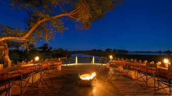 Jacana Camp: Feuerschale