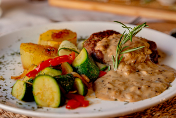 Kanaan Desert Retreat: Küche