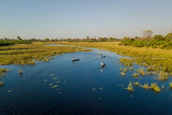 Karangoma Camp: Mokoro-Ausflug