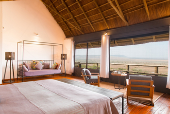 Lahia Tented Lodge: Ausblick aus dem Gästezelt