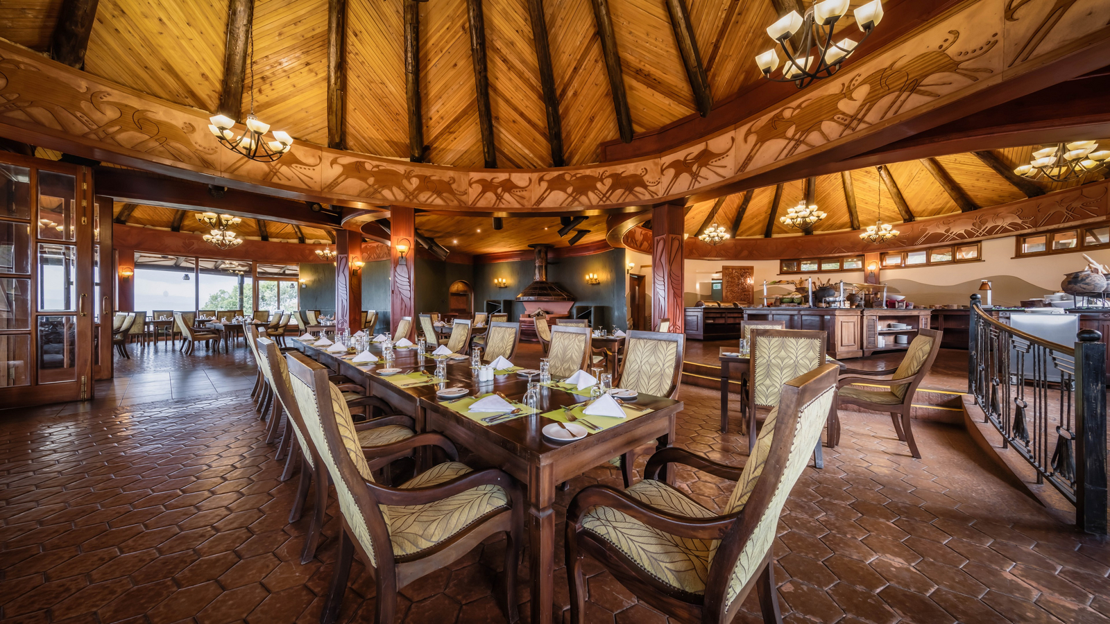 Lake Nakuru Sopa Lodge Lake Nakuru Sopa Lodge: Dining