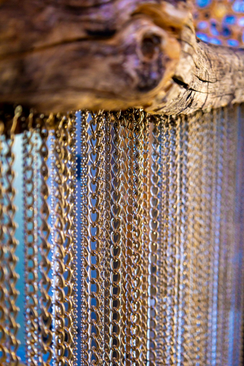 Naankuse Lodge: Kettenvorhang