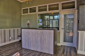 Namib Guesthouse: Rezeption