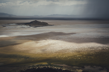 Ol Malo Lodge: Suguta Valley Luftbild