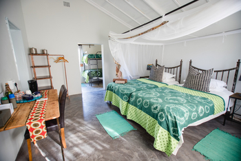 Boteti River Camp: Doppelbett und zweites Schlafzimmer