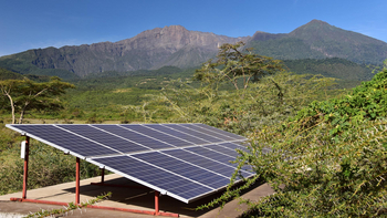 Hatari Lodge: Solarenergie