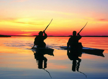 Kaav Safari Lodge: Kayakausflug