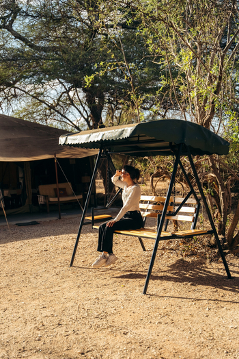 Porini Amboseli Camp: Schaukelsofa