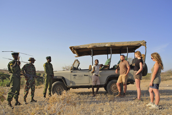 Saruni Rhino Camp: Einweisung von Guide