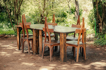 Soroi Mara Bush Camp: Rustikale Tische