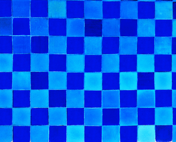 The Oberoi Rajvilas: Blaue Kacheln