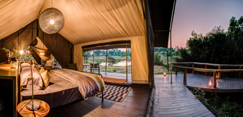 Gomoti Plains Camp: Gästezelte