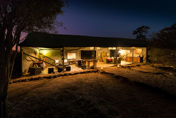 Hwange Bush Camp: Hauptzelt