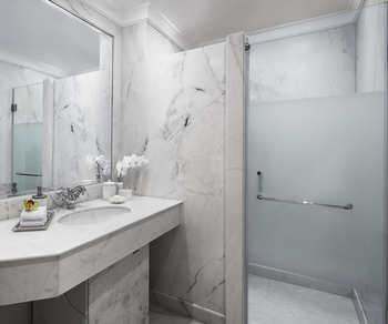 Jai Mahal Palace: Marmorbad