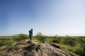 Lake Burunge Tented Lodge: Landschaft