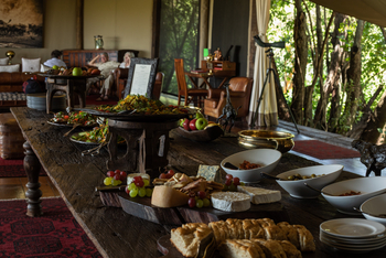 Mara Plains Camp: Küche