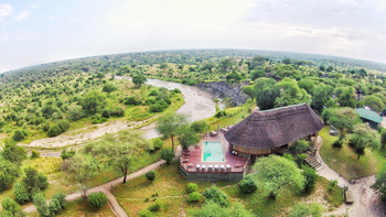 Mbali Mbali Tarangire River Camp: Lage am Fluss
