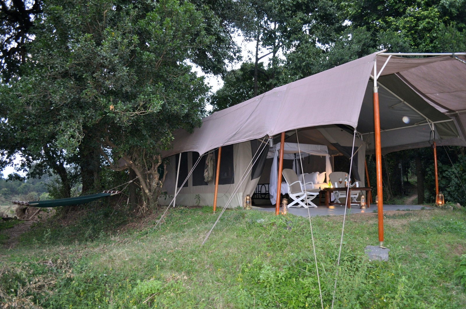 Sentinel Mara Camp Sentinel Mara Camp: Privates Zelt mit Hängematte