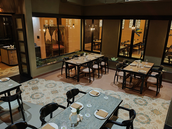 Tathastu Resort Satpura: Restaurant