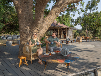 Three Rivers Camp Three Rivers Camp: UNter einem alten Baum