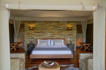 Koro River Camp: Zeltinterieur