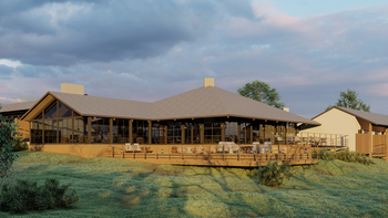 Laba Ngorongoro Crater: Zentrales Gebäude mit geräumiger Terasse