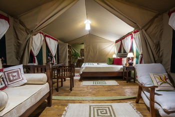 Losokwan Luxury Tented Camp: Überblick Gästezelt