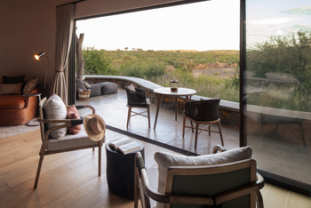 Mashatu Euphorbia Villas Mashatu Euphorbia Villas: Blick aus einer Villa