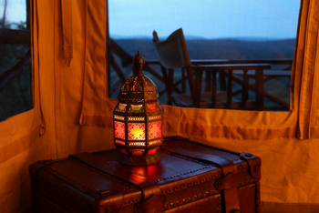 Mihingo Lodge: Laterne