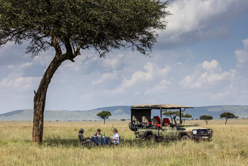 Olakira Migration Camp: Geländefahrzeug