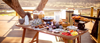 Puku Ridge Camp: Essen und Trinken