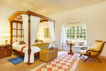 The Oberoi Rajvilas: Premier Room - Schlafzimmer