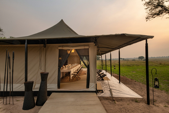 Ubuntu Migration Camp: Weg zum Hauptzelt