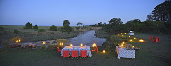 andBeyond Bateleur Camp: BBQ am Mara River