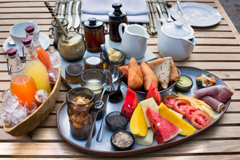 andBeyond Lake Manyara Tree Lodge: Küche