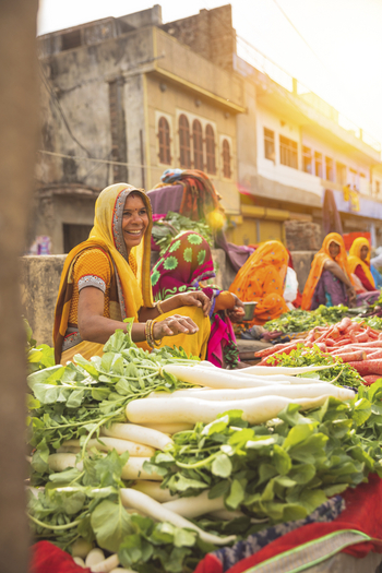 Aman-i-Khas: Markt in der Altstadt