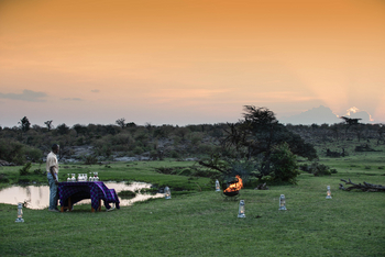 Mara Nyika Camp: Küche