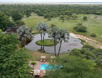 Onguma Bush Camp: Zentralbereich