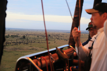 Richard's River Camp: Balloon Safari