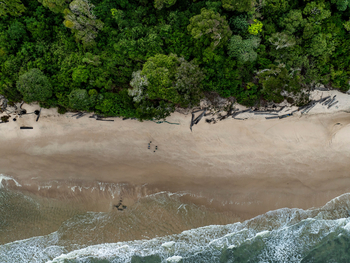 Sette Cama Eco Camp: Strandwanderung