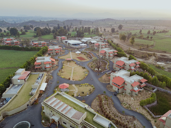 Tathastu Resort Satpura: Luftbild