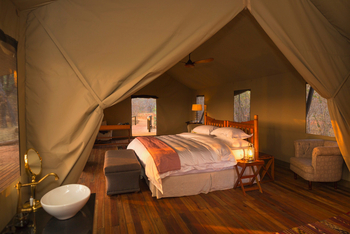 Verney's Camp: Gästezelte