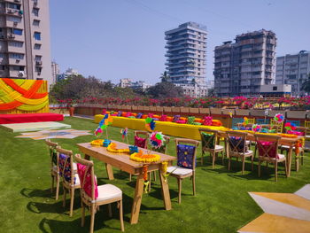 Vivanta by Taj President: Bankett-Terrasse